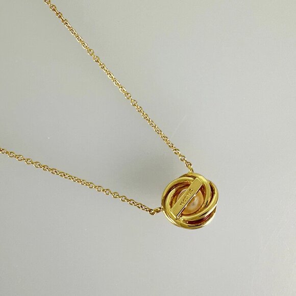 TIFFANY&Co. Yellow gold Pearl Necklace - Picture 10 of 12